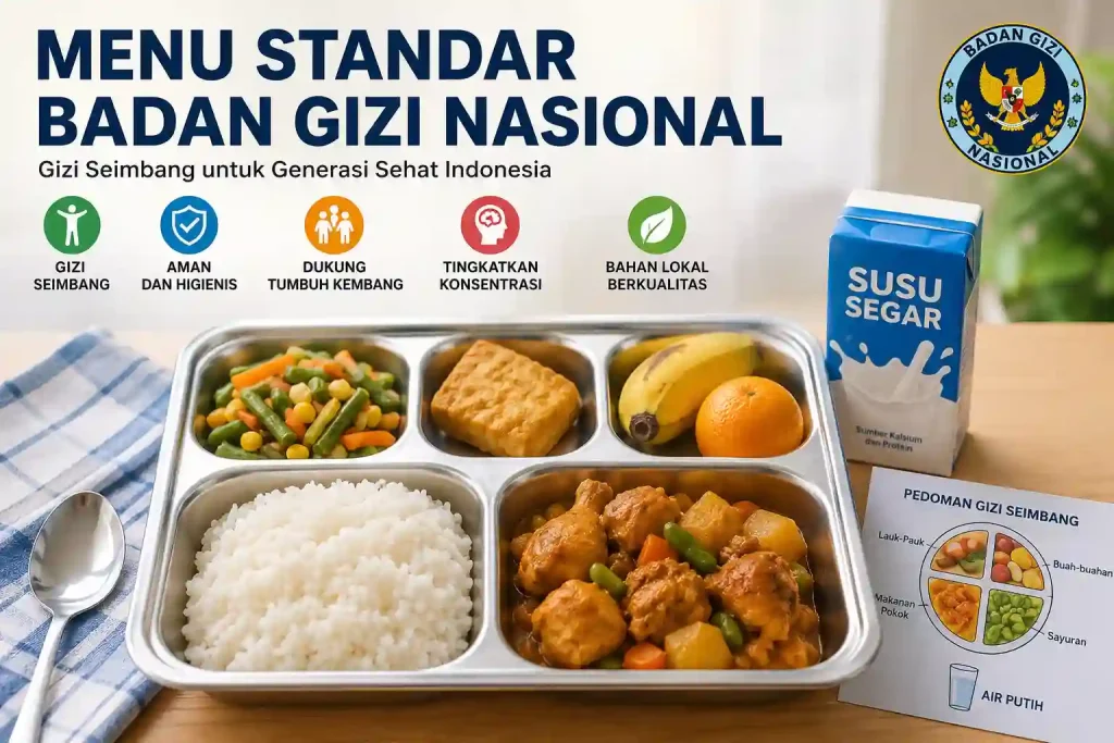 menu standar badan gizi nasional