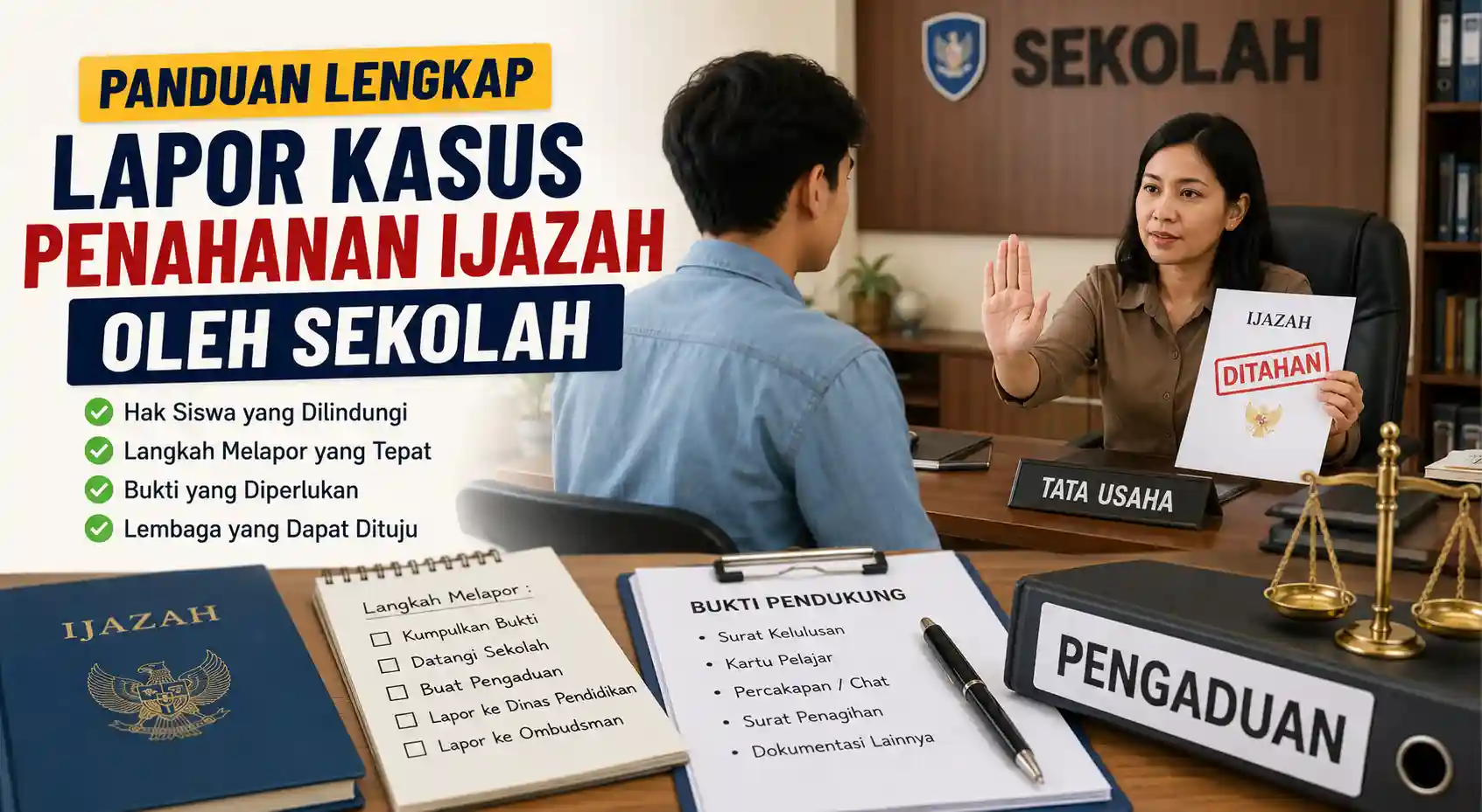 Panduan Lapor Kasus Penahanan Ijazah Oleh Sekolah Panduan Lapor Kasus Penahanan Ijazah Oleh Sekolah