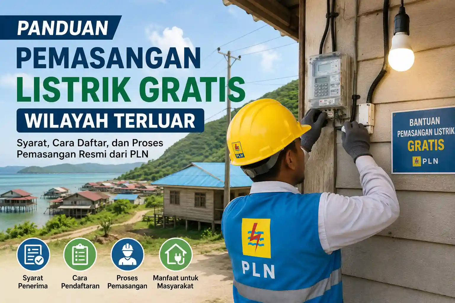 Panduan Pemasangan Listrik Gratis Wilayah Terluar Panduan Pemasangan Listrik Gratis Wilayah Terluar