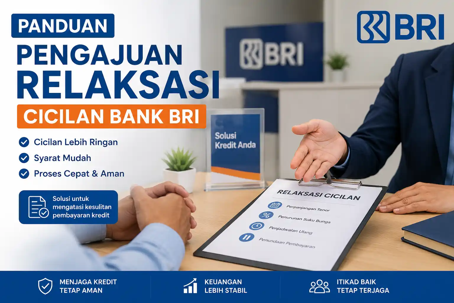 Panduan Pengajuan Relaksasi Cicilan Bank Bri Panduan Pengajuan Relaksasi Cicilan Bank Bri