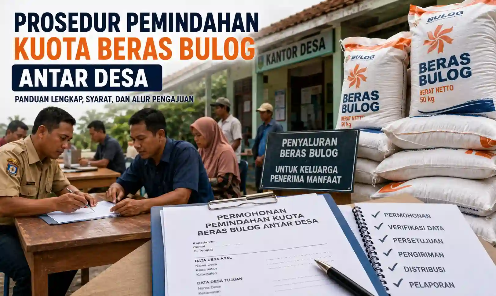 Prosedur Pemindahan Kuota Beras Bulog Antar Desa Prosedur Pemindahan Kuota Beras Bulog Antar Desa