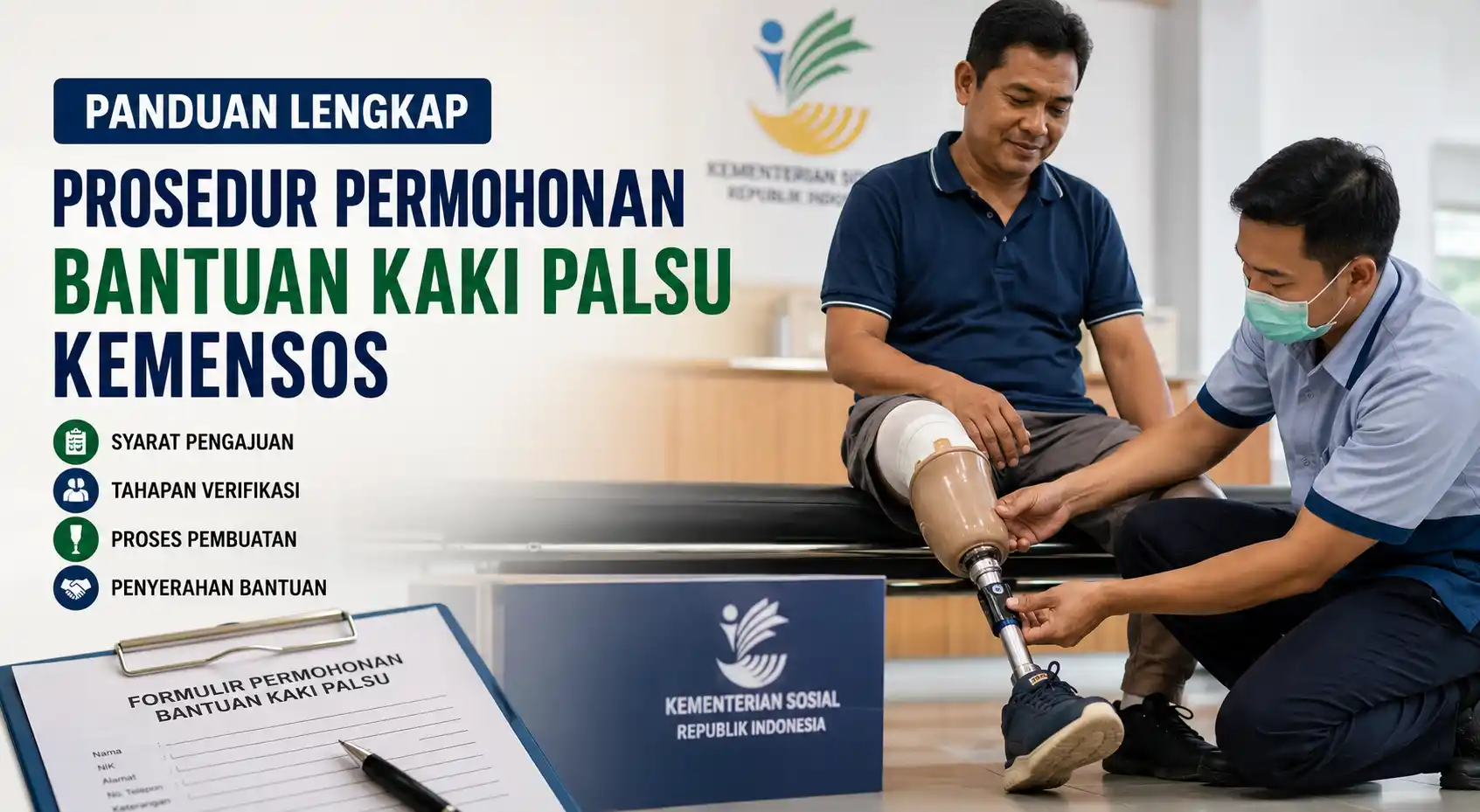 Prosedur Permohonan Bantuan Kaki Palsu Kemensos Prosedur Permohonan Bantuan Kaki Palsu Kemensos