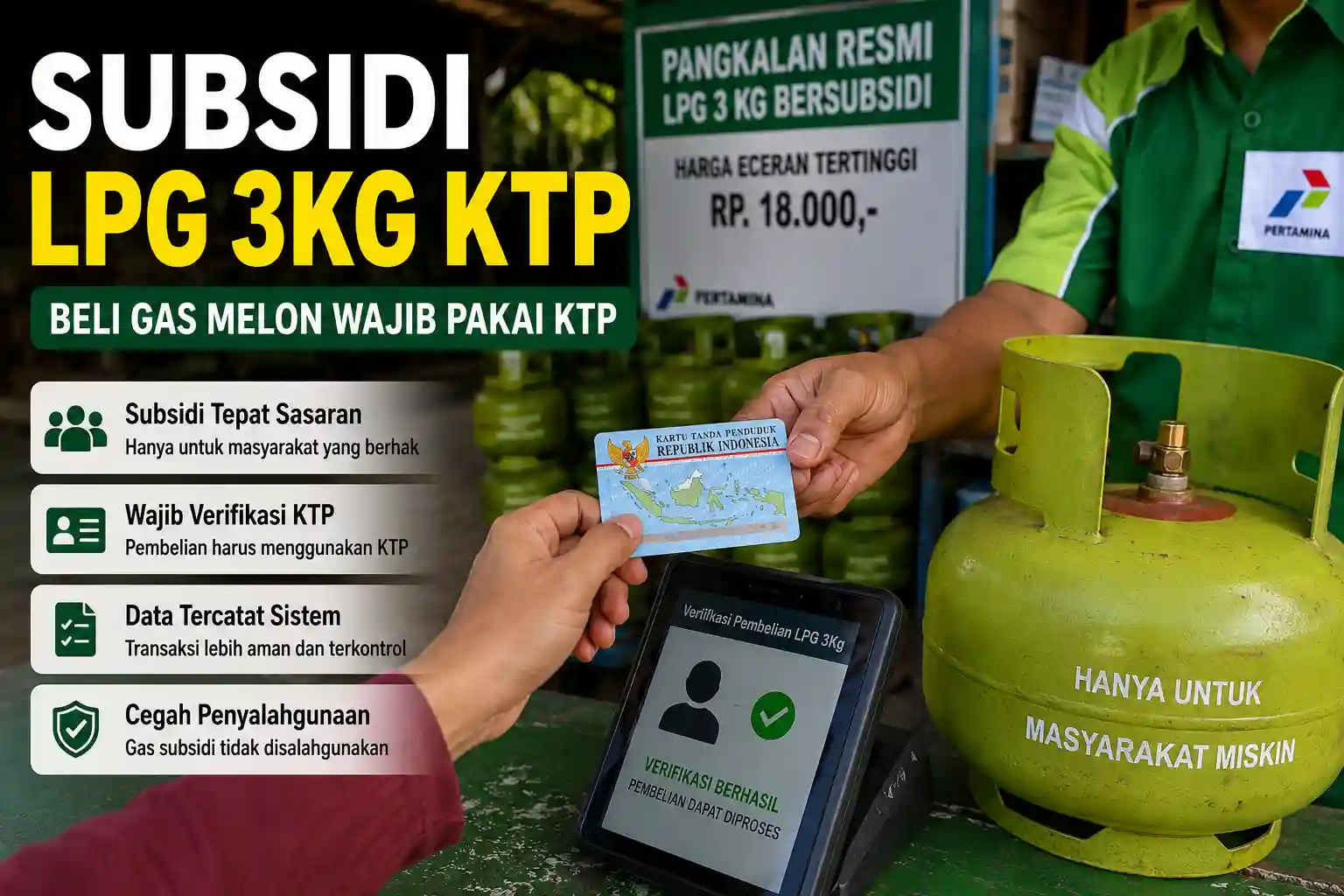 subsidi lpg 3kg ktp subsidi lpg 3kg ktp
