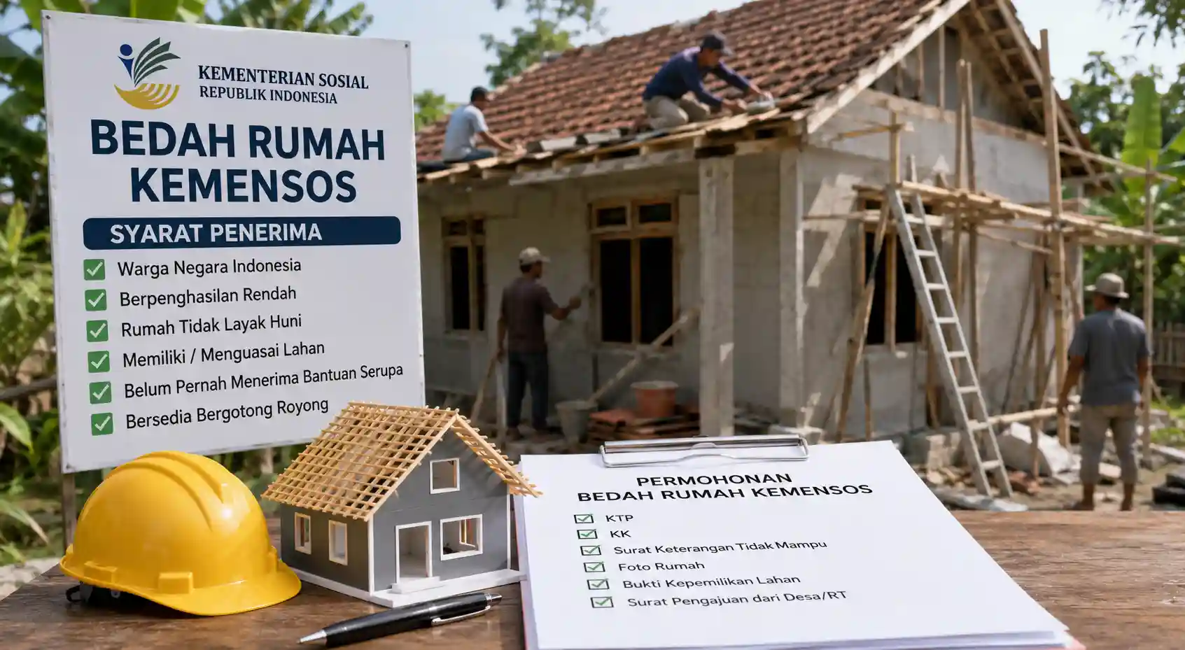 syarat bedah rumah kemensos syarat bedah rumah kemensos