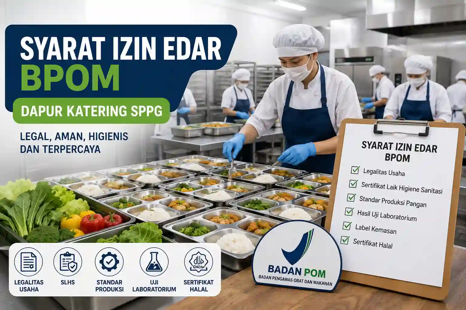 Syarat Izin Edar BPOM Dapur Katering SPPG Syarat Izin Edar BPOM Dapur Katering SPPG