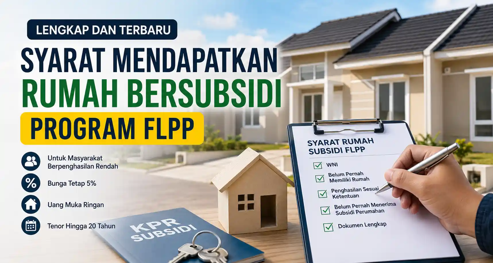 Syarat Mendapatkan Rumah Bersubsidi Program Flpp Syarat Mendapatkan Rumah Bersubsidi Program Flpp