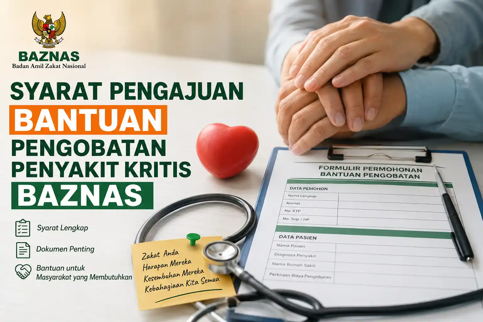 Syarat Pengajuan Bantuan Pengobatan Penyakit Kritis Baznas Syarat Pengajuan Bantuan Pengobatan Penyakit Kritis Baznas