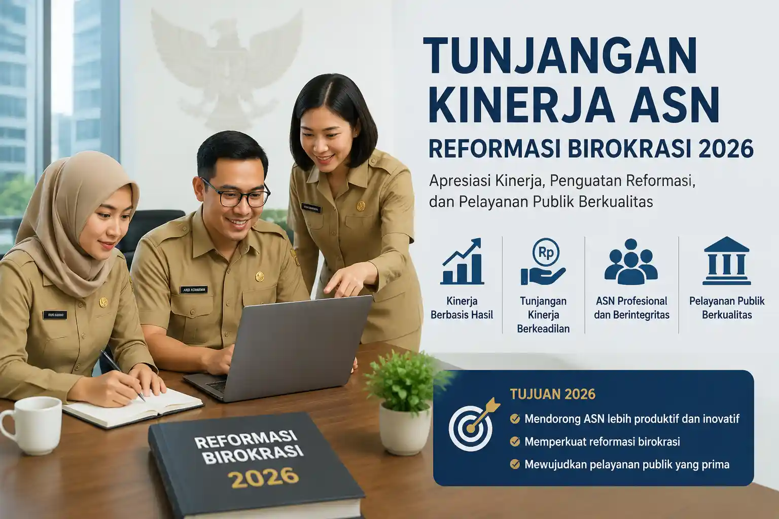 Tunjangan Kinerja ASN Reformasi Birokrasi 2026 Tunjangan Kinerja ASN Reformasi Birokrasi 2026